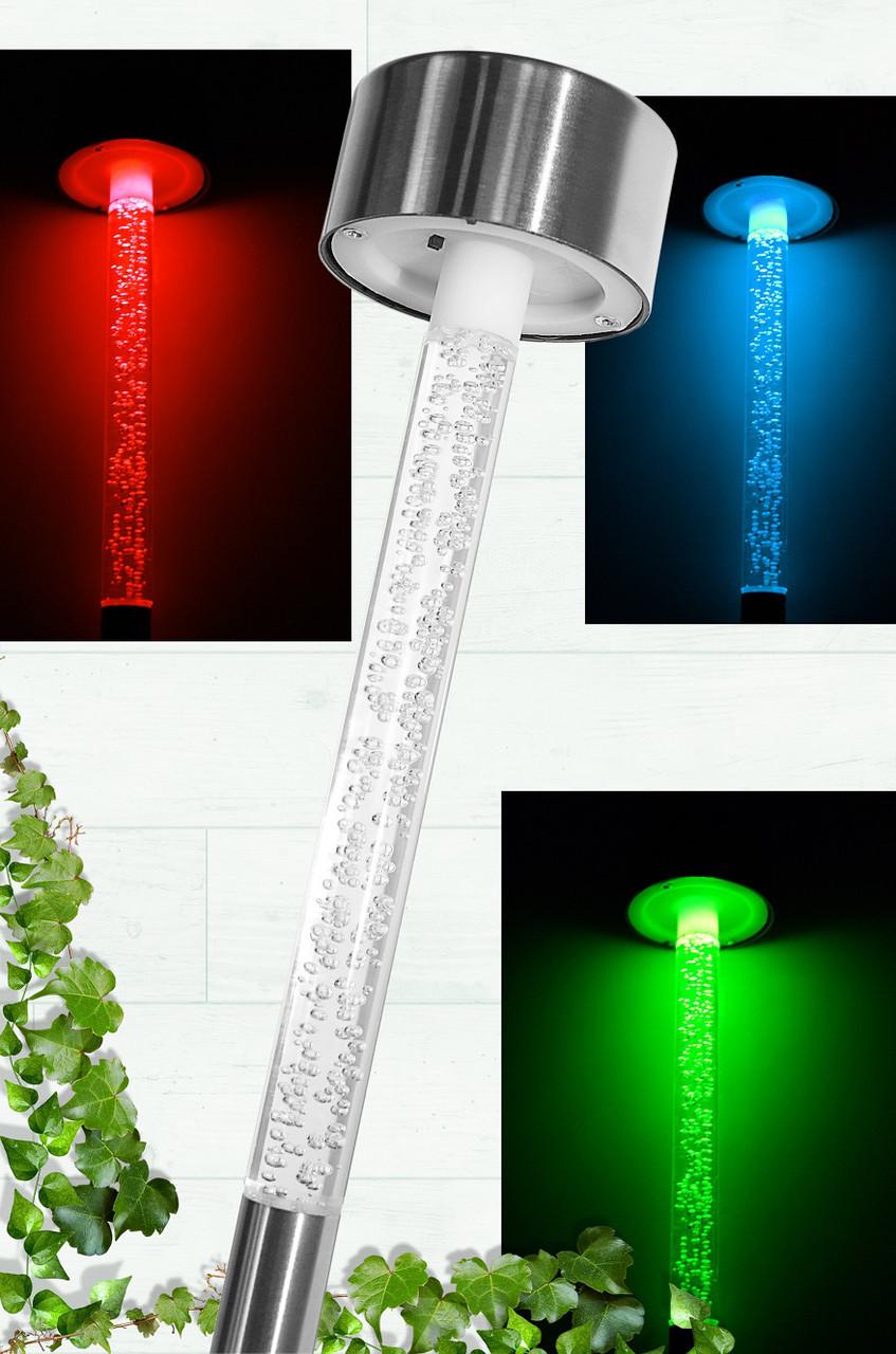 Садовый светильник Lemanso грунтовый на солнечной батарее RGB с выключателем (CAB117) - фото 7 Садовый светильник Lemanso грунтовый на солнечной батарее RGB с выключателем (CAB117) - фото 7