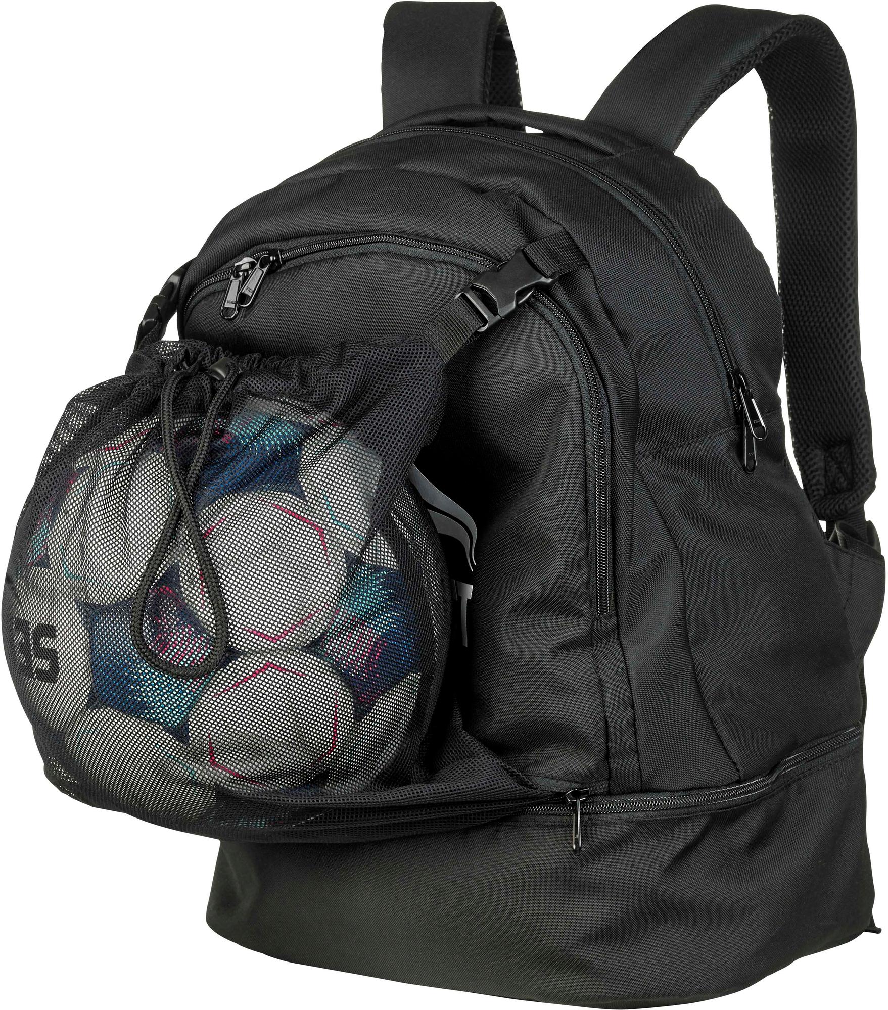 Рюкзак Select Basic Backpack with net for ball V24 Черный (817020-010) - фото 1