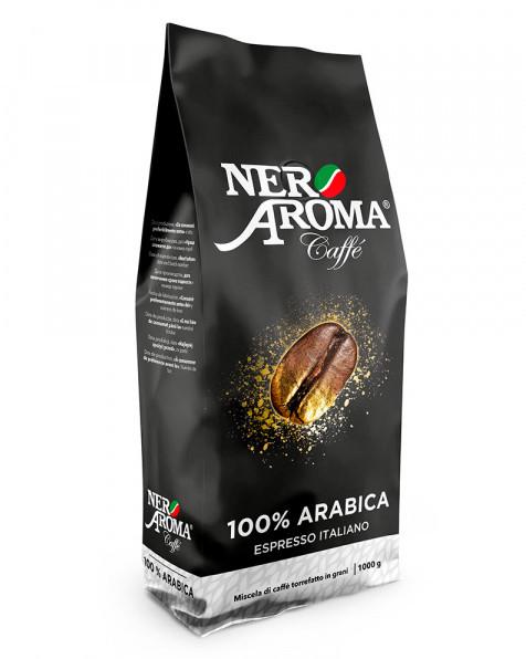 Кава в зернах Nero Aroma 100% Арабіка 1 кг