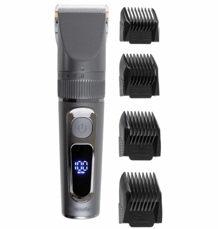 Машинка аккумуляторная для стрижки волос Mesko MS 2843 USB с 4 насадками Серебристый (598090) - фото 6 Машинка аккумуляторная для стрижки волос Mesko MS 2843 USB с 4 насадками Серебристый (598090) - фото 6