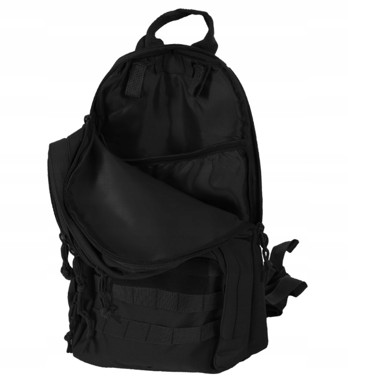 Рюкзак військовий Camo Military Gear Humi 9.5 л Чорний (541338) - фото 5 Рюкзак військовий Camo Military Gear Humi 9.5 л Чорний (541338) - фото 5