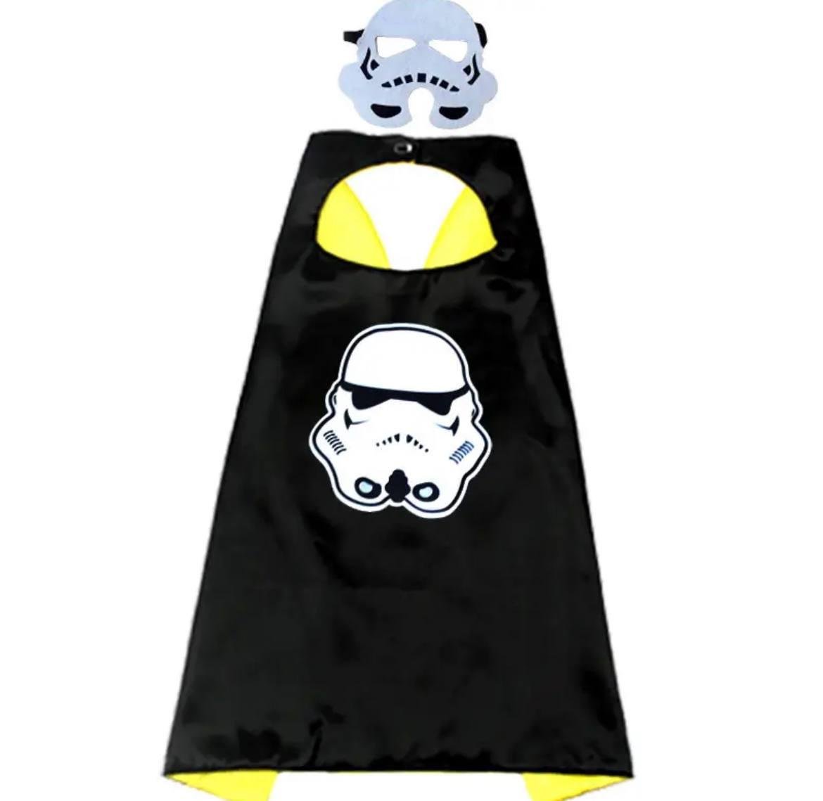 Плащ маскарадний з маскою зіркові війни 14094 70х70 см (4687277) Плащ маскарадний з маскою зіркові війни 14094 70х70 см (4687277)