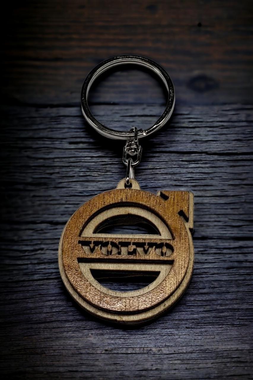 Брелок для автомобиля из дерева Volvo (2048160608)