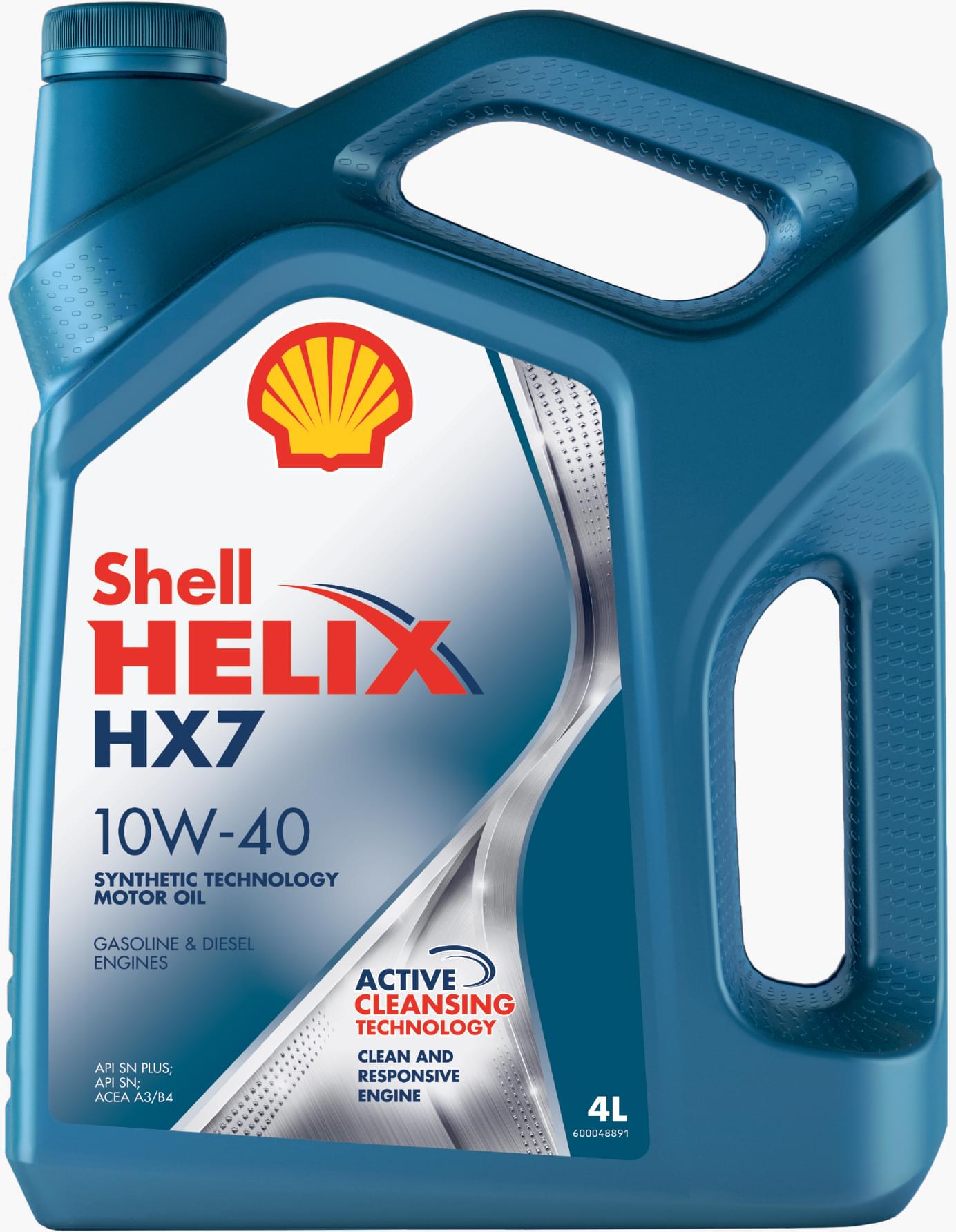 Моторна олива SHELL Helix HX7 10W-40 4 л