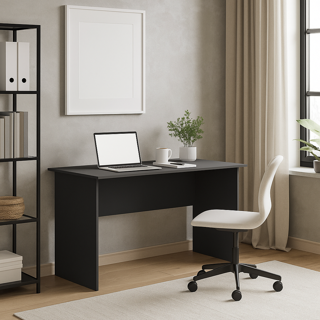 Стіл прямий ОП-104 Графіт (404339) - фото 2 Стіл прямий ОП-104 Графіт (404339) - фото 2