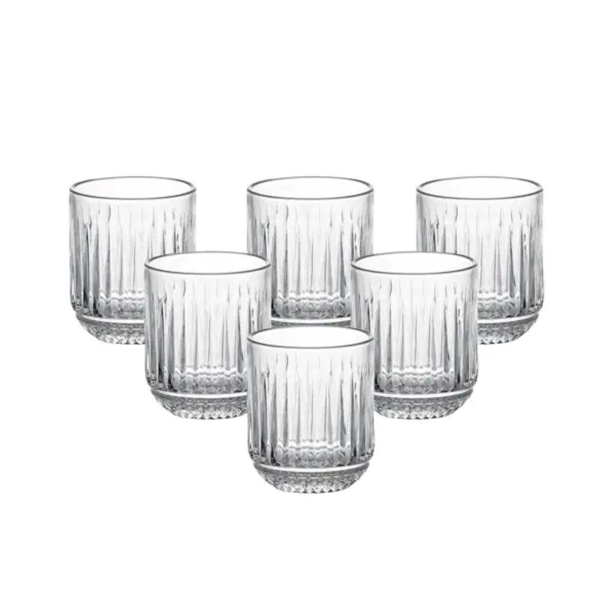 Набор стаканов из толстого стекла 6 шт. по 250 мл (HP4150)
