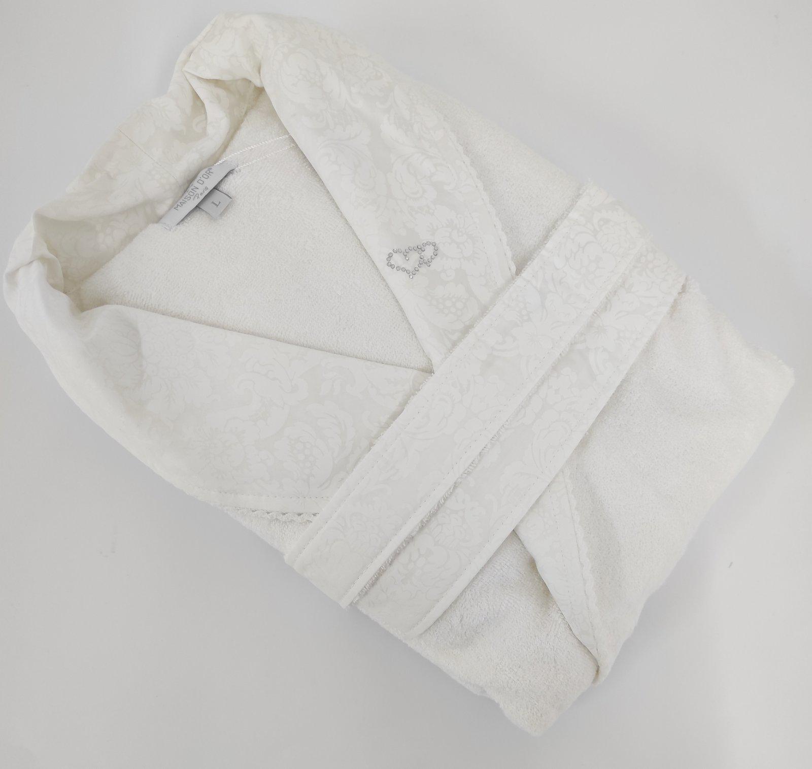 Халат женский Maison D'or Rose Marine S Ecru