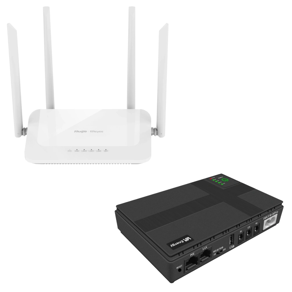 Комплект VIA Energy Mini UPS + RG-(EW1200)