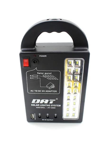 Фонарик светодиодный солнечный AT-999 23x13 см - фото 4