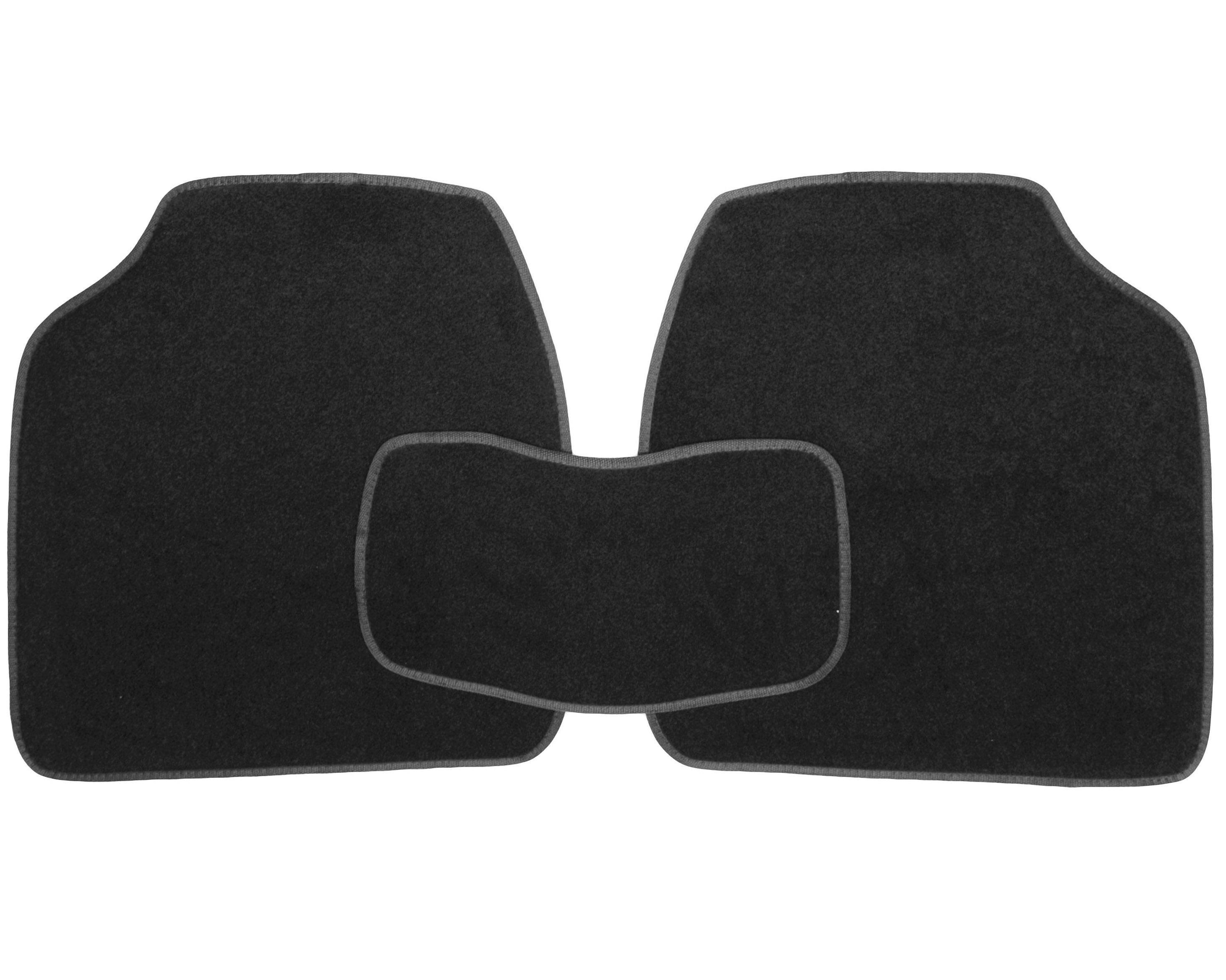 Коврики в салон для Toyota Corolla E10 '91-97 текстильные Черный (99064)