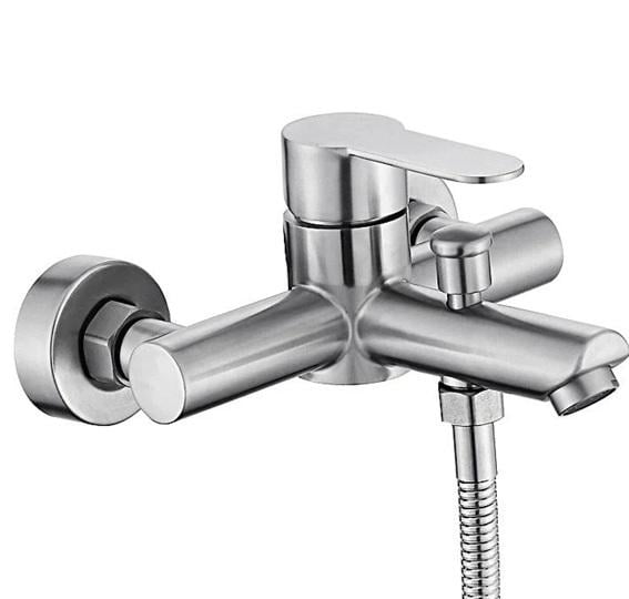 Смеситель-кран Aqua Premium Compact для ванны из нержавеющей стали с душем (SUS304_1125) - фото 3 Смеситель-кран Aqua Premium Compact для ванны из нержавеющей стали с душем (SUS304_1125) - фото 3