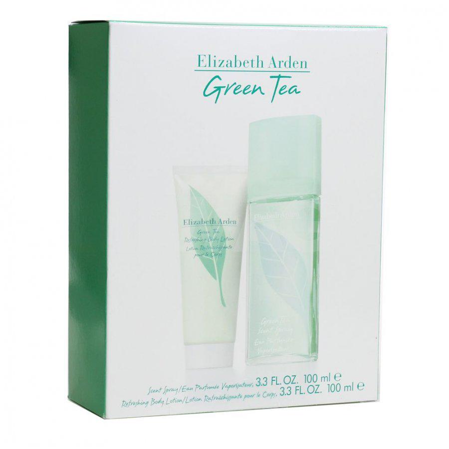 Парфумована вода для жінок Elizabeth Arden Green Tea 100 мл та лосьйон для тіла 100 мл (1669)
