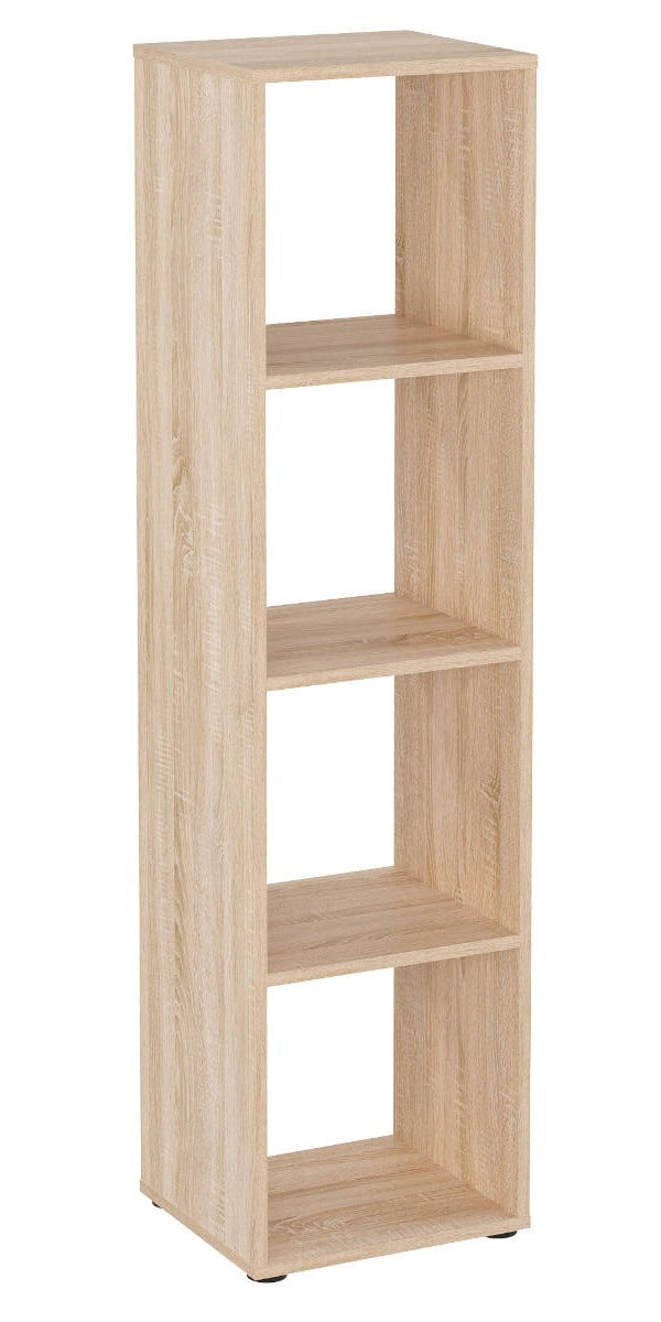 Стелаж Компаніт КШ 23 37,4х33х145 см Дуб сонома (66f00bbee46f9163b52626e1)