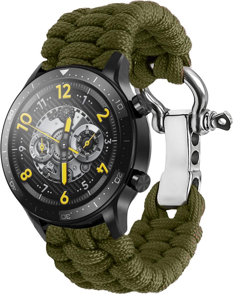 Ремешок из Паракорда Ruper для Realme Watch S Pro (22mm) Khaki (30823-17)