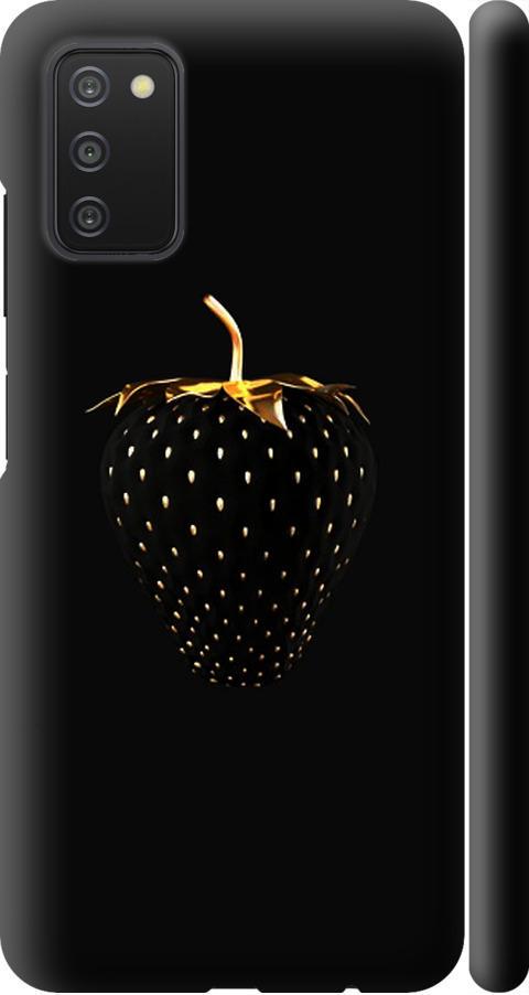 Чехол на Samsung Galaxy A03s A037F Черная клубника (3585m-2381-42517) Чехол на Samsung Galaxy A03s A037F Черная клубника (3585m-2381-42517)