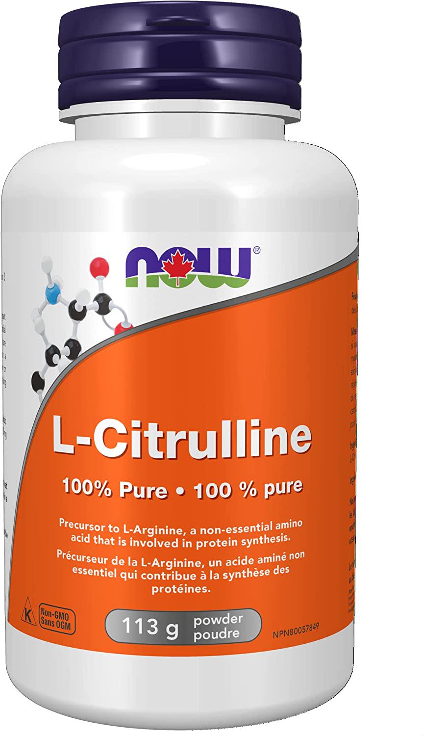 Цитруллин L NOW Citrulline Powder 113 g