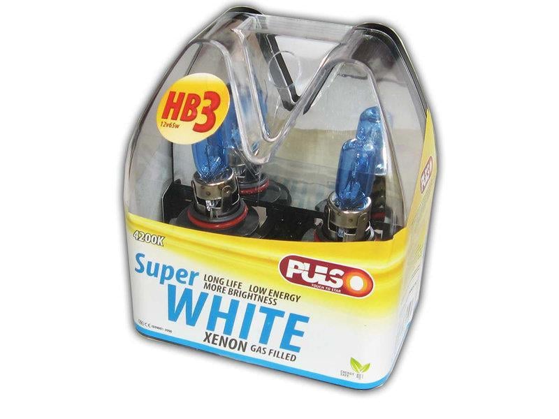 Лампы галогенные PULSO HB3/9005/P20D 12 V 65 W White (00000003508)