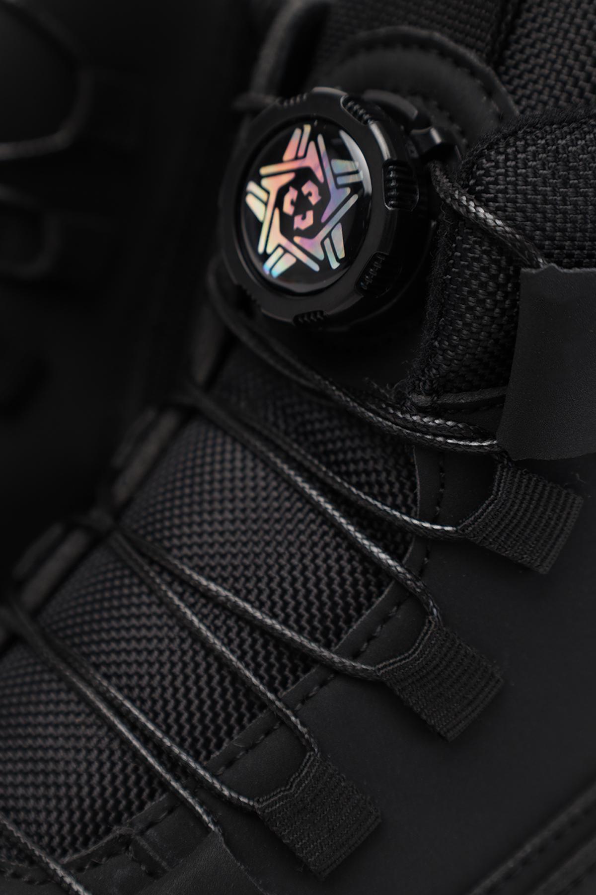 Ботинки детские зимние ЦБ-00282642 для мальчика р. 34 Черный (29085884) - фото 4 Ботинки детские зимние ЦБ-00282642 для мальчика р. 34 Черный (29085884) - фото 4