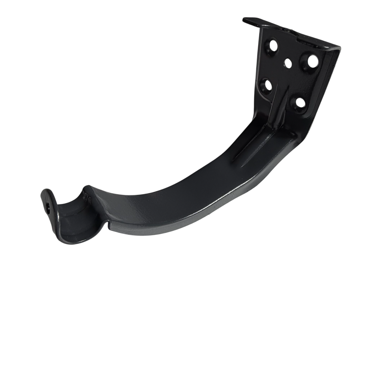 Держатель желоба торцевой водосточный Alpine 125/90 мм 1,2 мм Графитовый антрацит/серый-графит (RAL 7016)