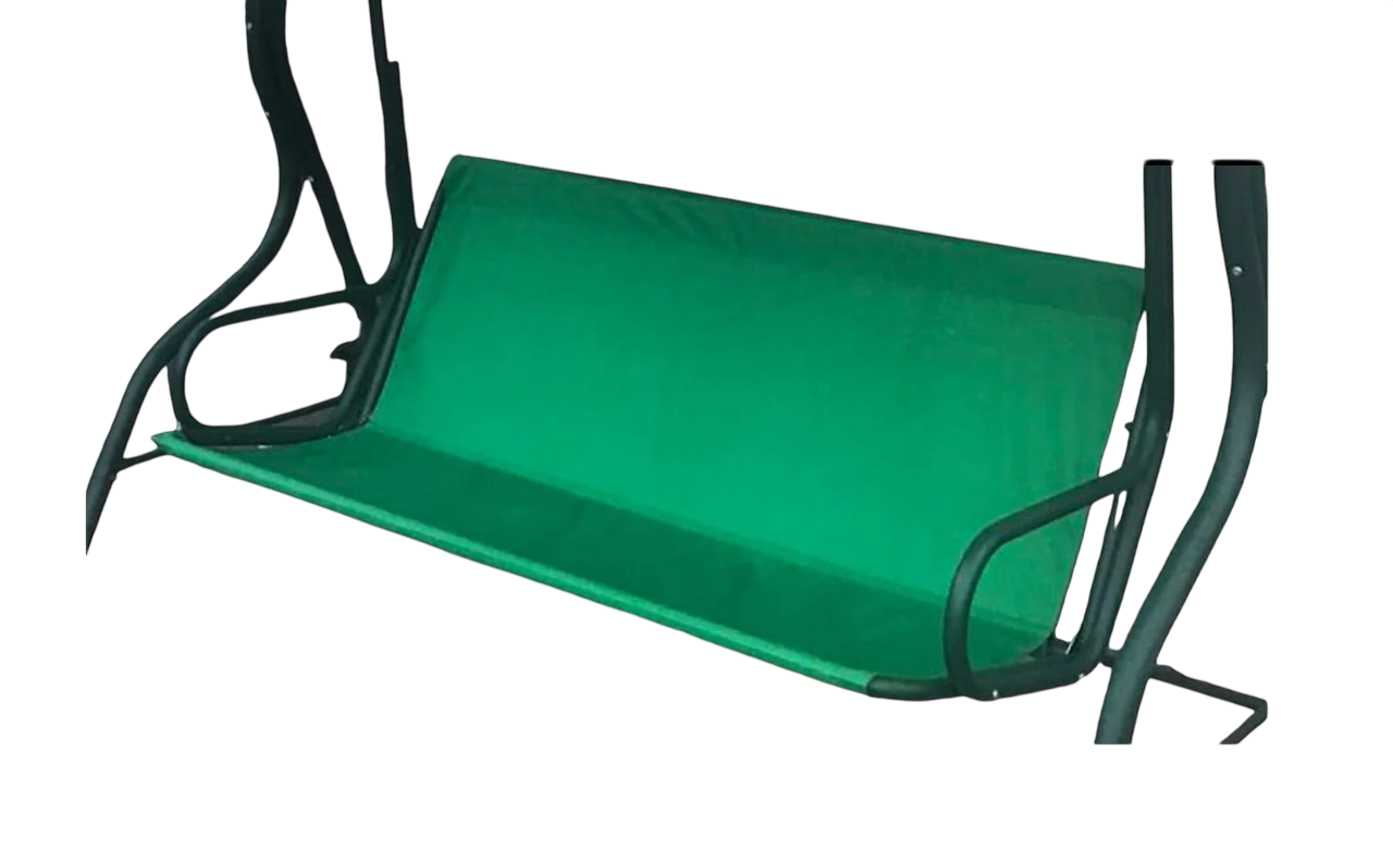 Тент нагрузочный без каркаса на садовые качели 120х49х52 см Зеленый