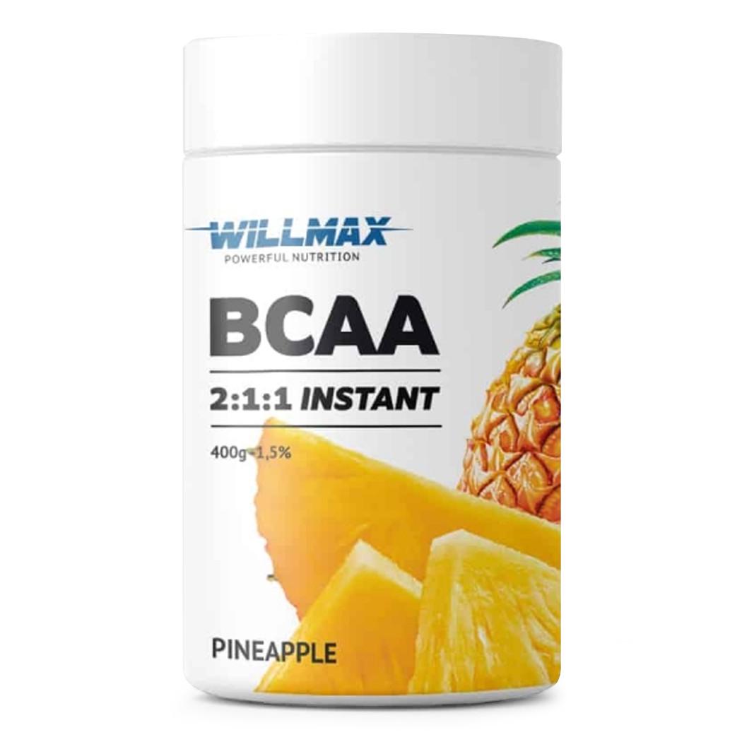 Аминокислота Willmax BCAA 2:1:1 Instant Ананас 400 г (10563-08)