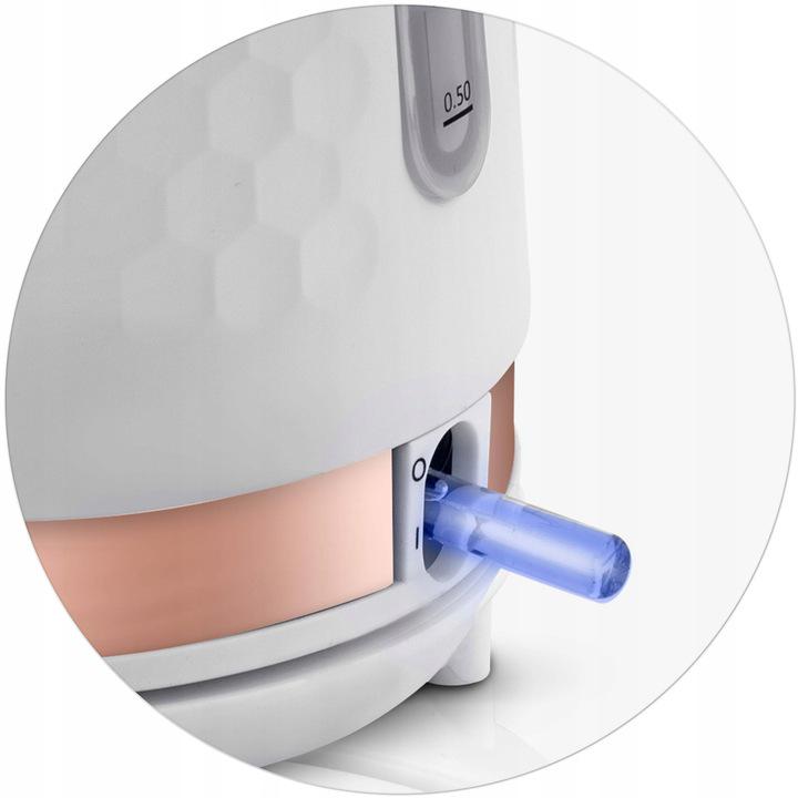 Чайник електричний Berdsen BD-705 1,7 л Біло-золотистий (370502) - фото 7