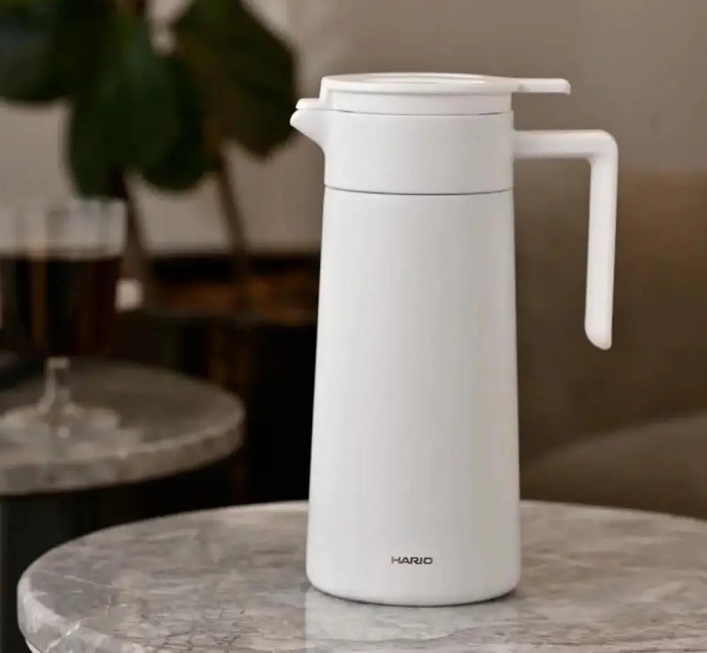 Термо-сервер для профессиональной заварки кофе Hario 800 мл Белый (CHP-800-W) - фото 6