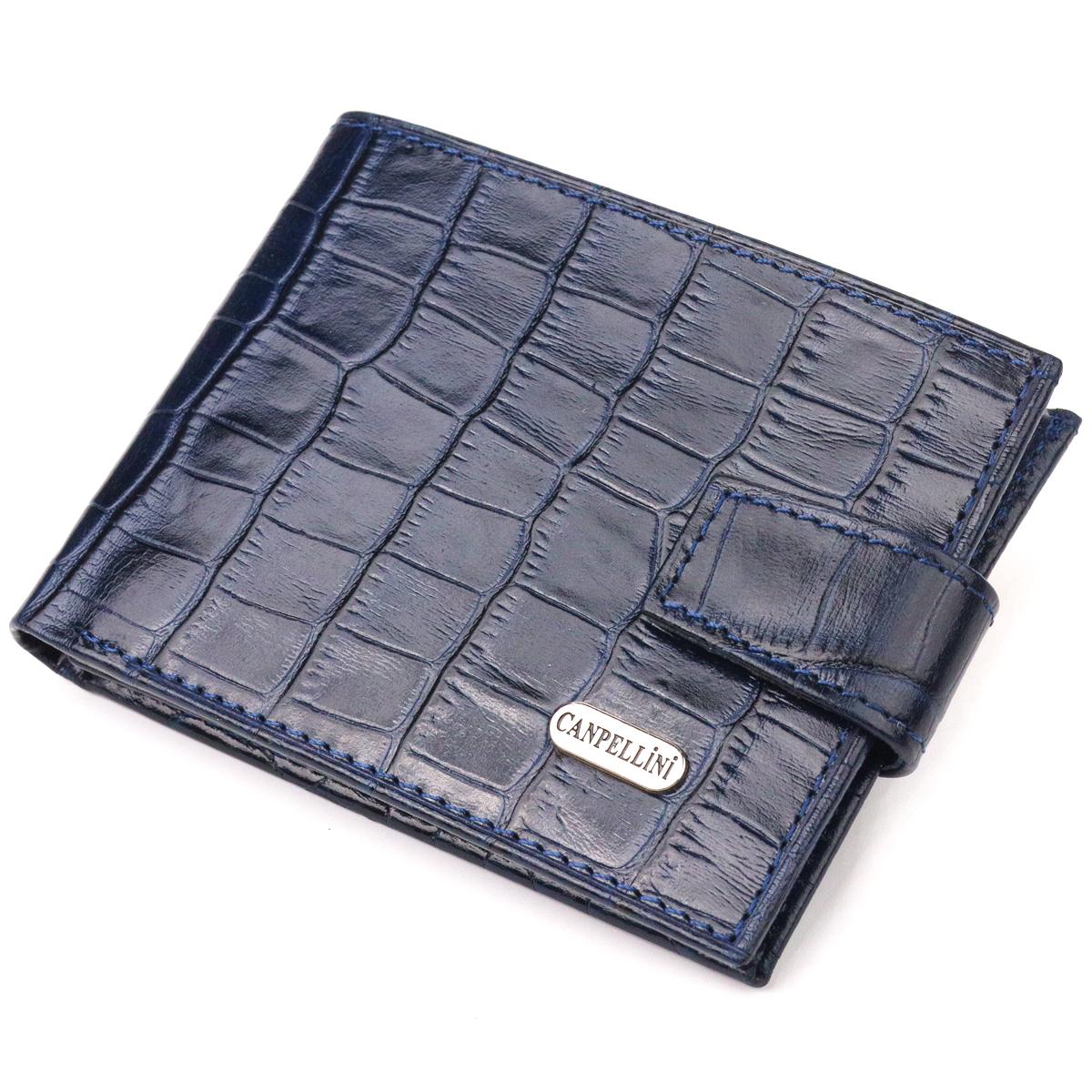 Гаманець CANPELLINI Purse 21514 шкіра Синій