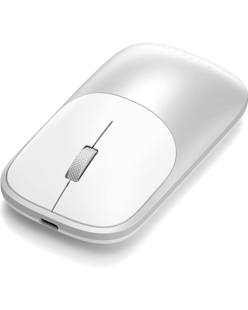 Мышь алюминиевая Satechi Slim EX Silver Bluetooth 5.3 и 2,4 GHz Серебристый (3019346746)