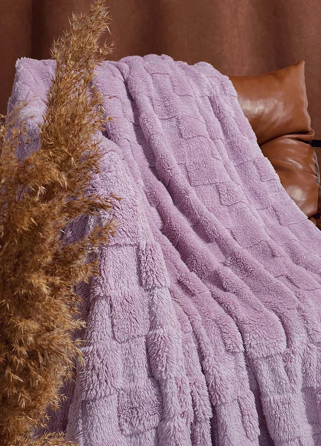 Покрывало велюровое 230х200 см (103222-4) - фото 2 Покрывало велюровое 230х200 см (103222-4) - фото 2