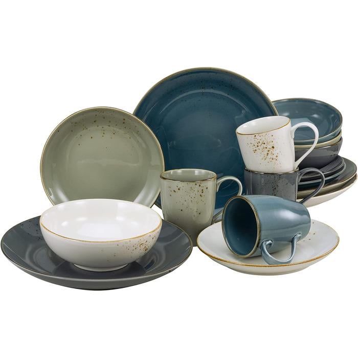 Столовий сервіз Creatable Nature Collection Nordic Style на 4 персони 16 пр. (33494340)