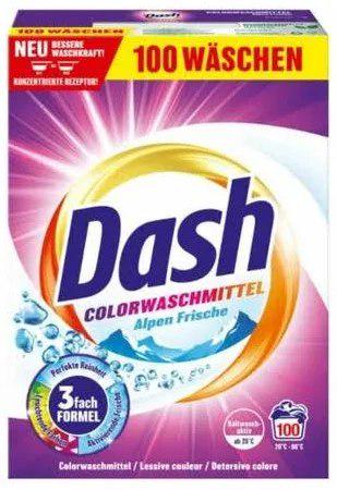 Пральний порошок Dash Color Frische для кольорових речей 100 циклів прання 5 кг