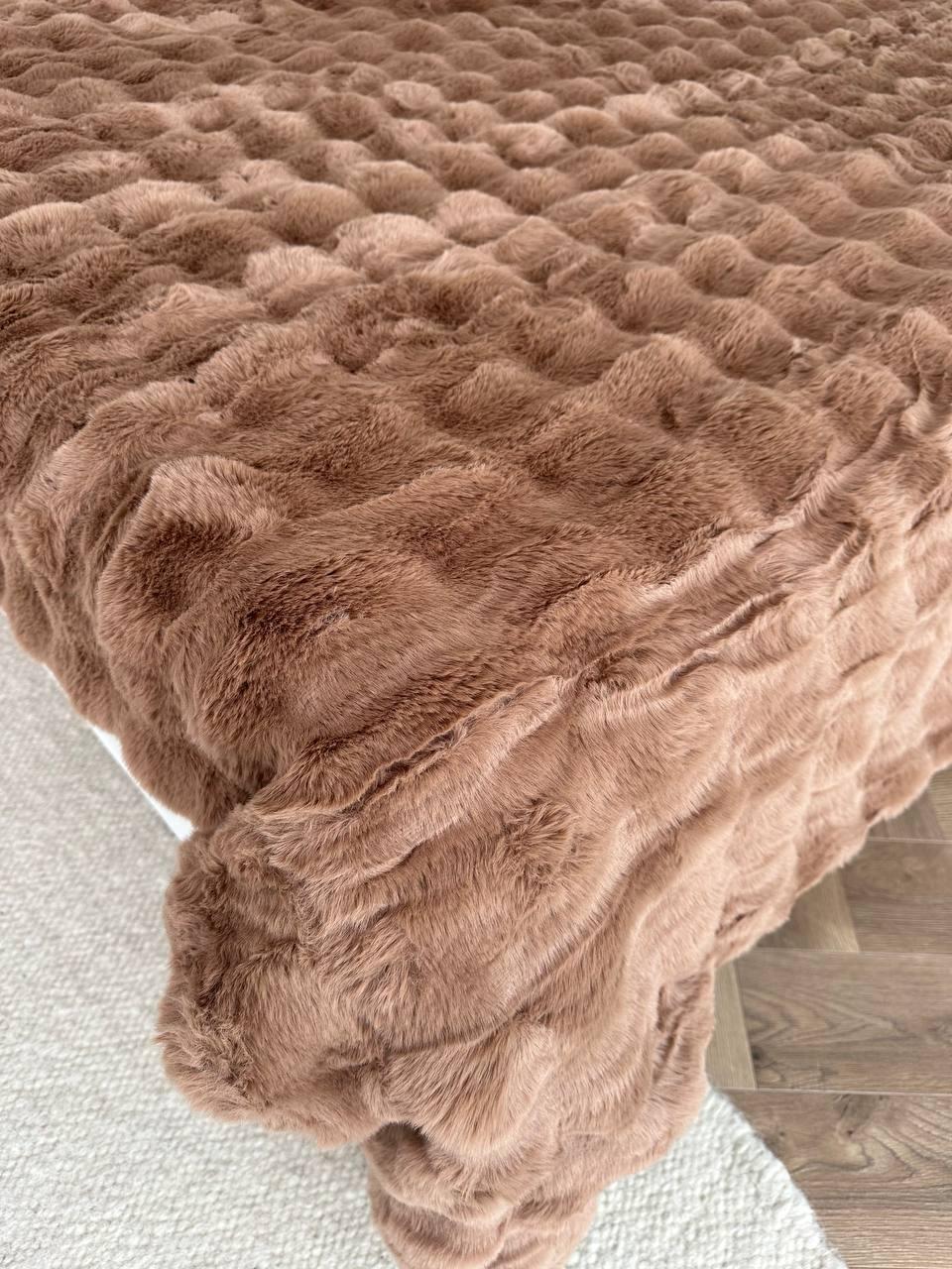 Покривало Шиншила євро 200х230 см Коричневий (23390220) - фото 2