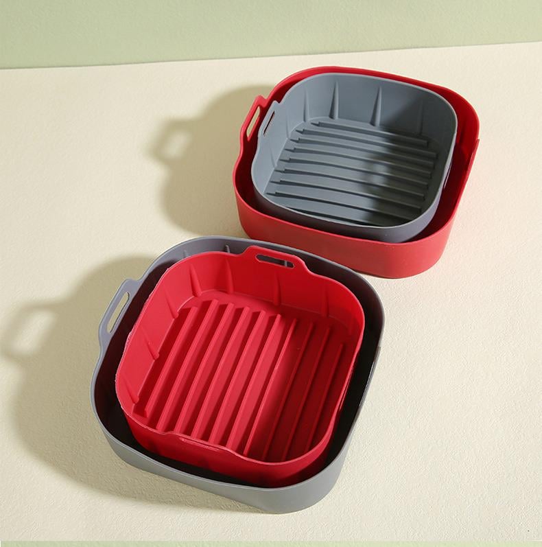 Форма силіконова для аерогрилю мультипечі та фритюрниці на чашу 19 см Сірий (24709444) - фото 3 Форма силіконова для аерогрилю мультипечі та фритюрниці на чашу 19 см Сірий (24709444) - фото 3