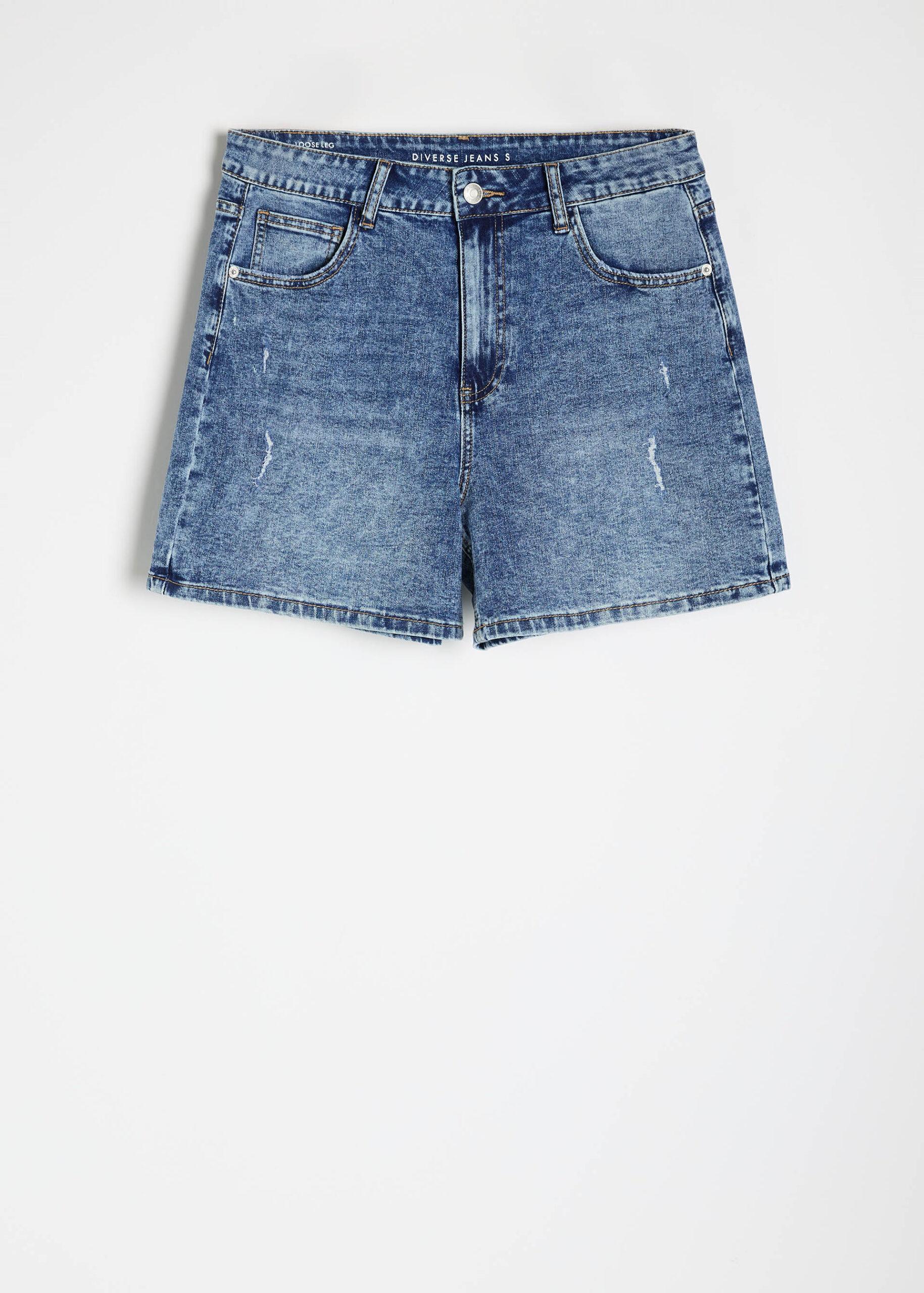 Шорти жіночі Diverse JANANO джинсові M Темно-блакитний (5905384135278) - фото 7