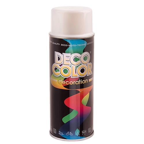 Краска аэрозольная Deco Color Decoration 400 мл Белый глянец (00000054125)