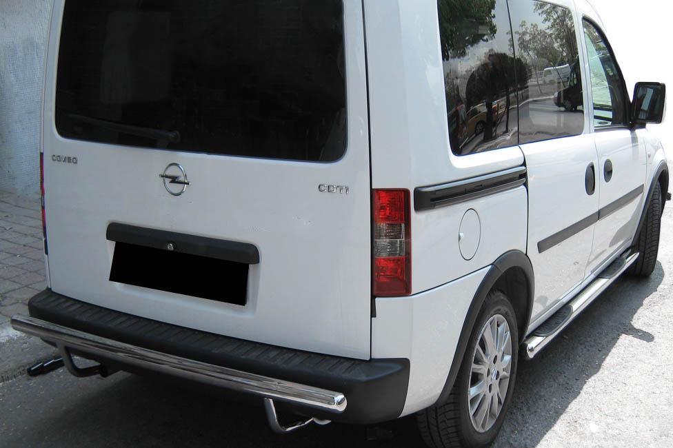 Задняя дуга AK002 CAN для Opel Combo 2002-2012 гг. нержавеющая сталь Хром