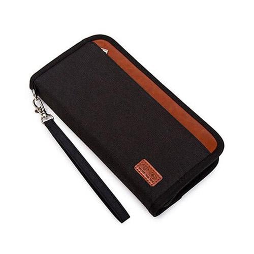 Гаманець із захистом від зчитування карт 17 відділень Black (509995) Гаманець із захистом від зчитування карт 17 відділень Black (509995)