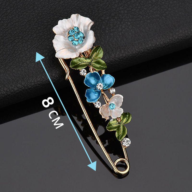 Брошь Булавка з квітами 80x20 мм (494693367) - фото 3 Брошь Булавка з квітами 80x20 мм (494693367) - фото 3