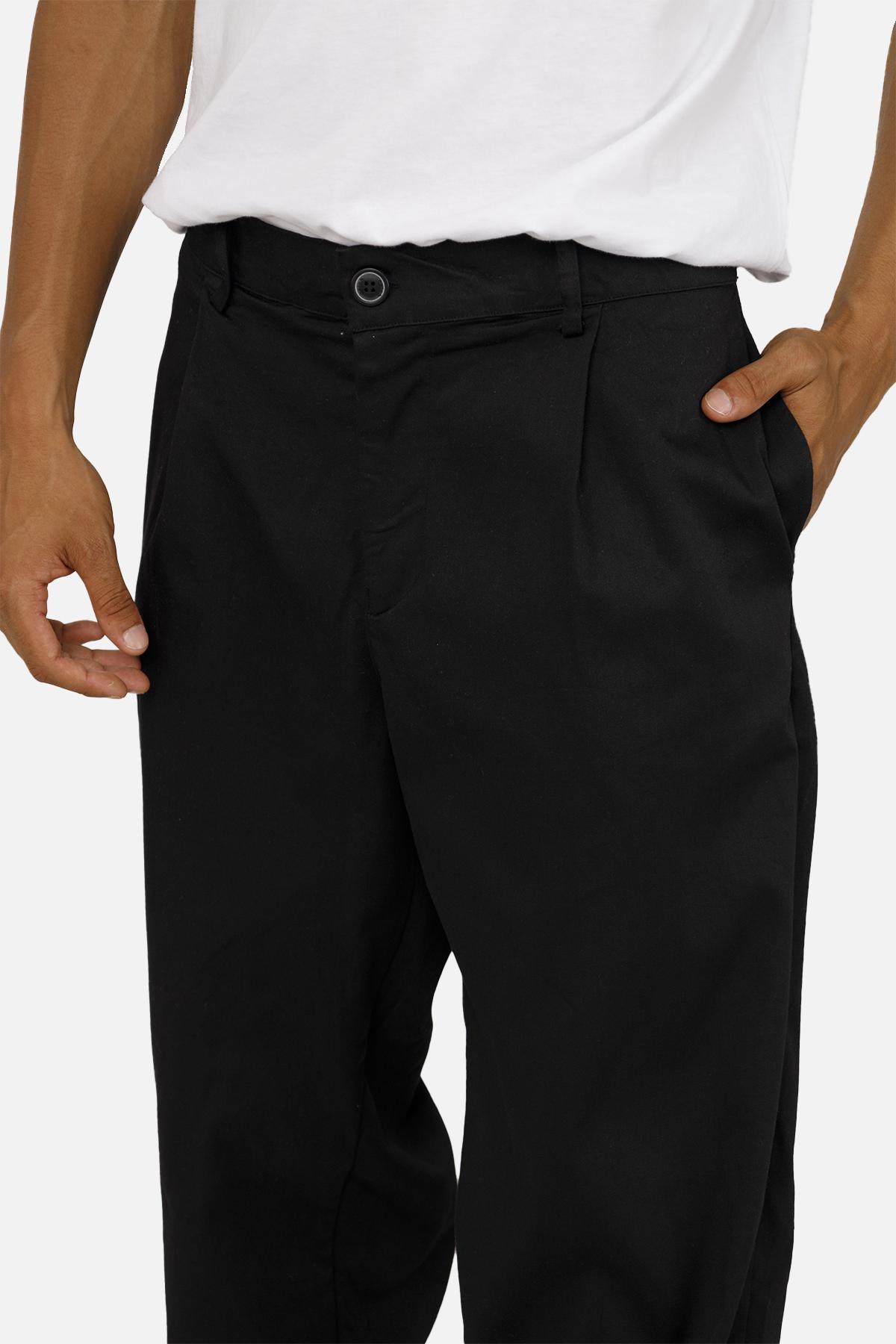 Брюки мужские слаксы р. 46 Черный (SKT001015630) - фото 3 Брюки мужские слаксы р. 46 Черный (SKT001015630) - фото 3
