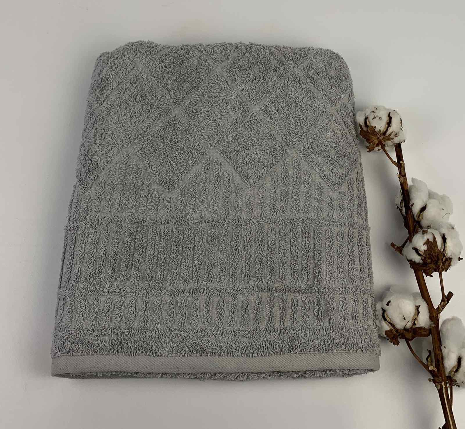 Полотенце Philippus Platinum Cotton Manila E991 70x140 см Серый (CN30975)