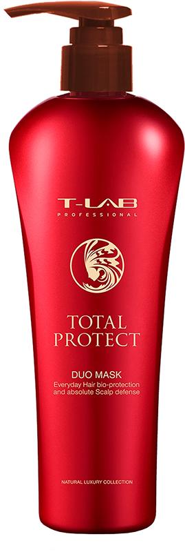 Маска для волос T-LAB Professional Total Protect Duo Mask для окрашенных и поврежденных волос 300 мл (63444)