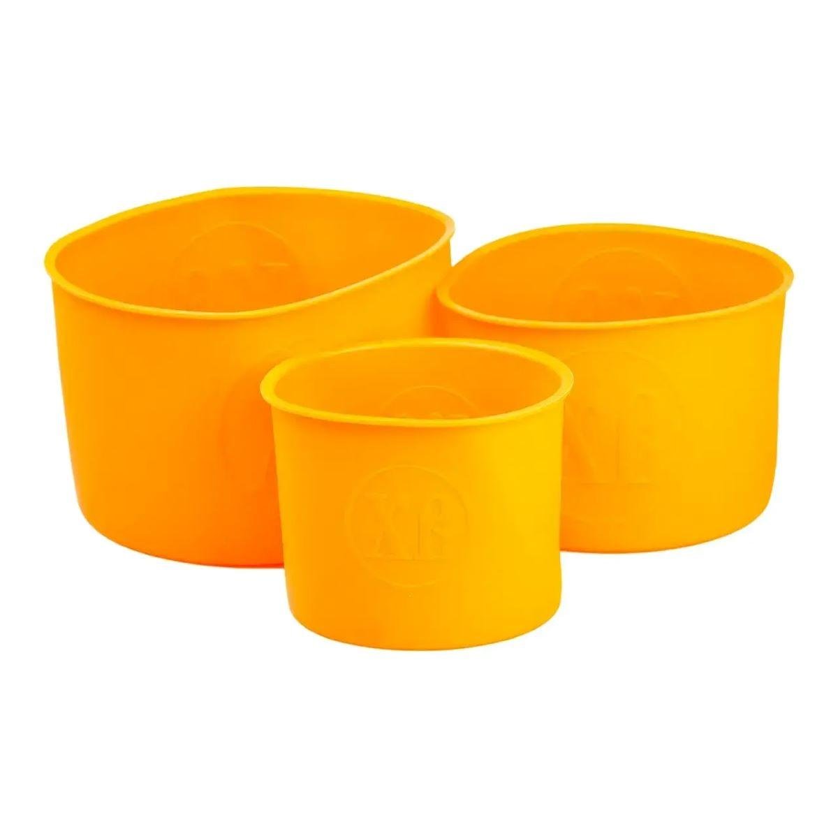 Набор форм для выпечки силиконовые кулича 3 шт. 1,7 л/1 л/0,6 л Оранжевый (HP-35-557O) Набор форм для выпечки силиконовые кулича 3 шт. 1,7 л/1 л/0,6 л Оранжевый (HP-35-557O)