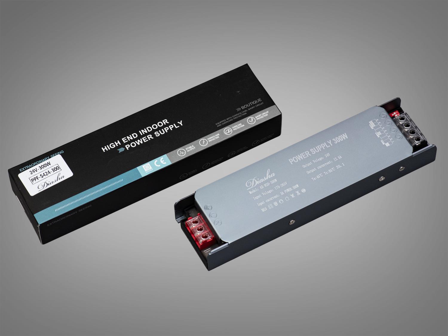 Блок питания с плавным включением и изменением яркости 24V 300 Вт 12,5А (PPF-S4-24V-300w) Блок питания с плавным включением и изменением яркости 24V 300 Вт 12,5А (PPF-S4-24V-300w)