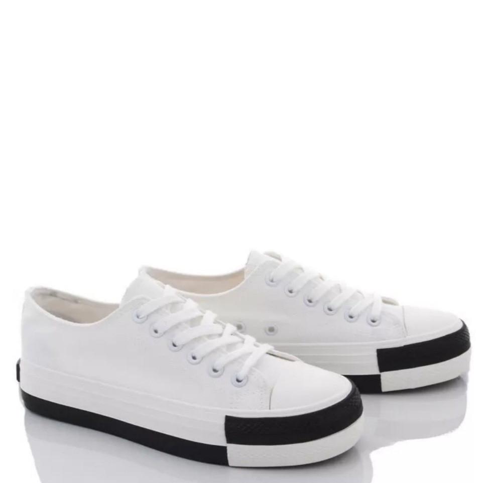 Кеди жіночі класичні текстильні р. 36 23,5 см (27881242) - фото 1 Кеди жіночі класичні текстильні р. 36 23,5 см (27881242) - фото 1