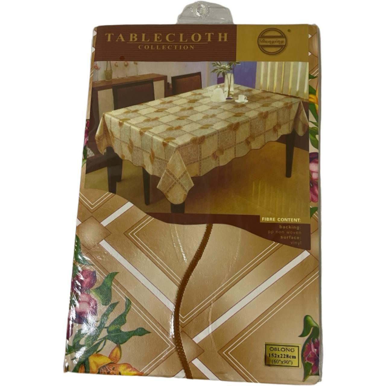 Скатерть с принтом на обеденный стол не промокаемая 152х228 см (2356049664)