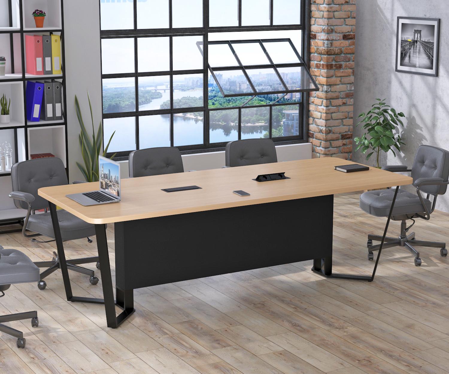 Стол для переговоров V-240 Loft Design Дуб Борас