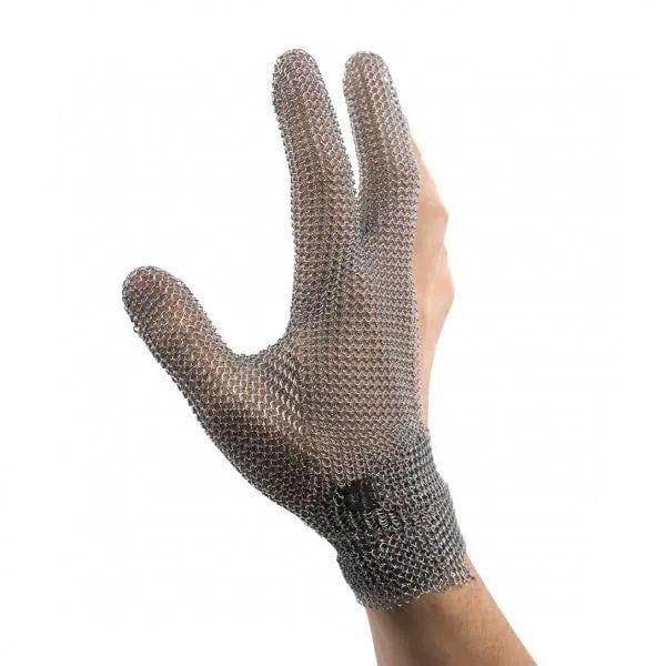Рукавичка трипала TEREX кольчужна з нержавіючої сталі L - фото 2 Рукавичка трипала TEREX кольчужна з нержавіючої сталі L - фото 2