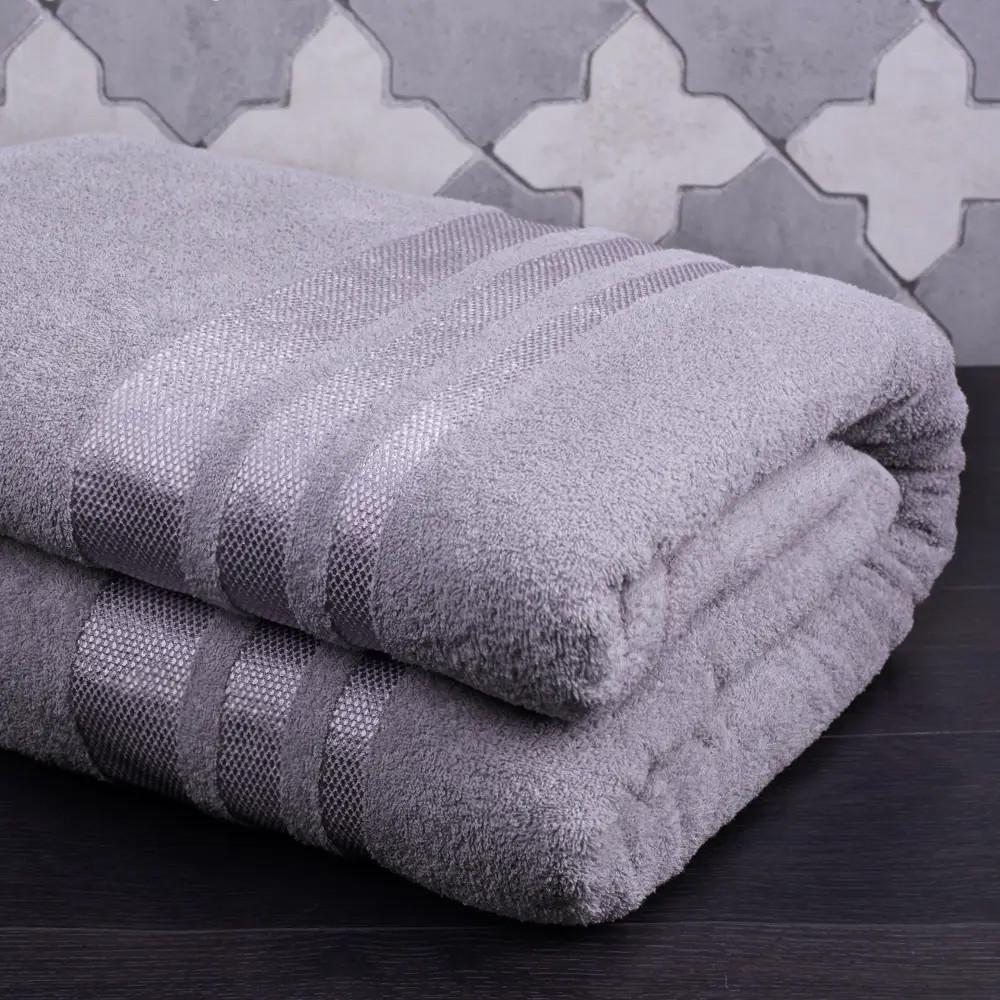 Простирадло Aisha Home Textile 200х220 см Сірий (20651)