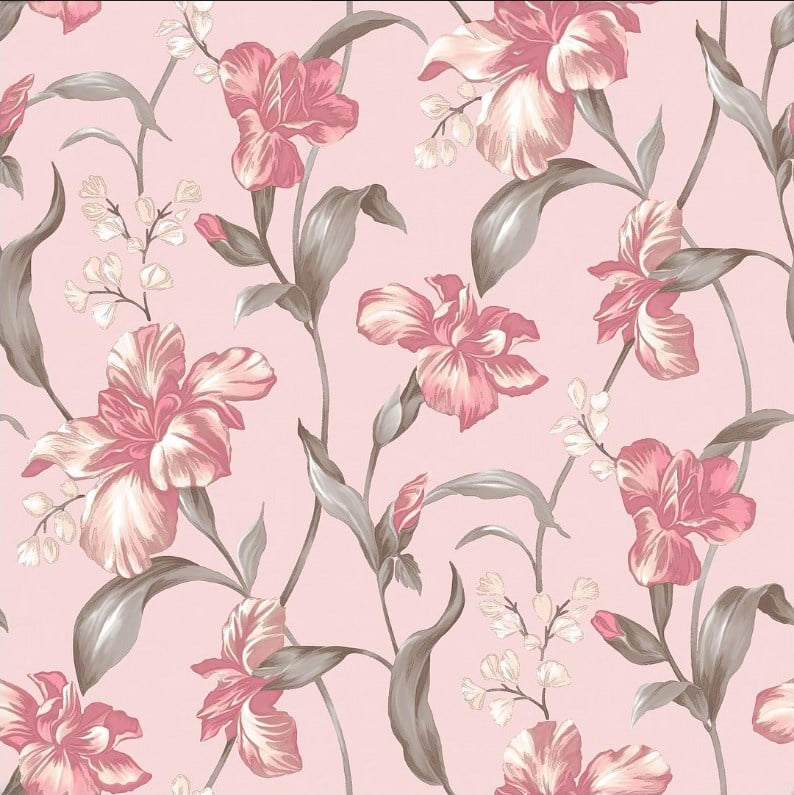 Обои на бумажной основе Шарм 134-50 Julia 0,53х10 м Pink (63481876545099340e54c738)